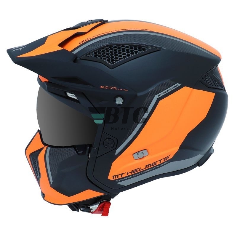 Casque Cross enfant ROUGE - KIMO pour Moto et Quad Helmet ATV