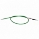 Cable del enchufe del embrague - 1020mm - Verde