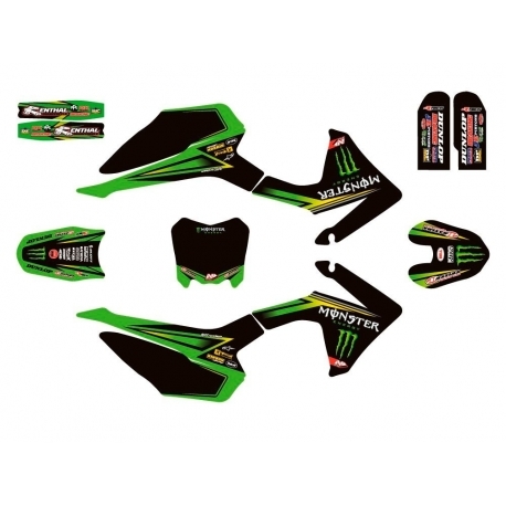 Decoration kit N'STYLE MONSTER - Type CRF110 - Green