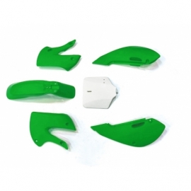 Plastic kit - Type KLX110 - Green